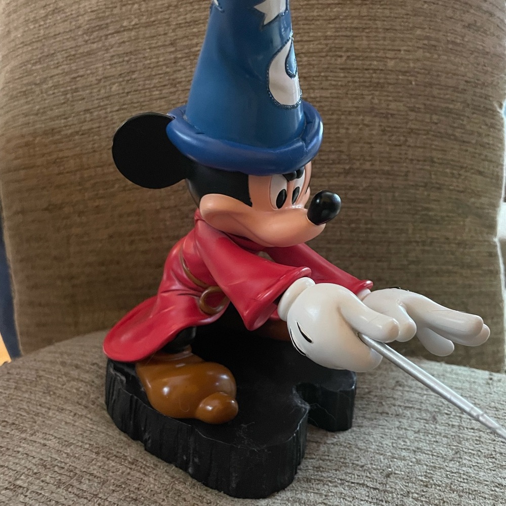 Disney Sorcerer Mickey Light-Up Figurine - Picture 2 of 2